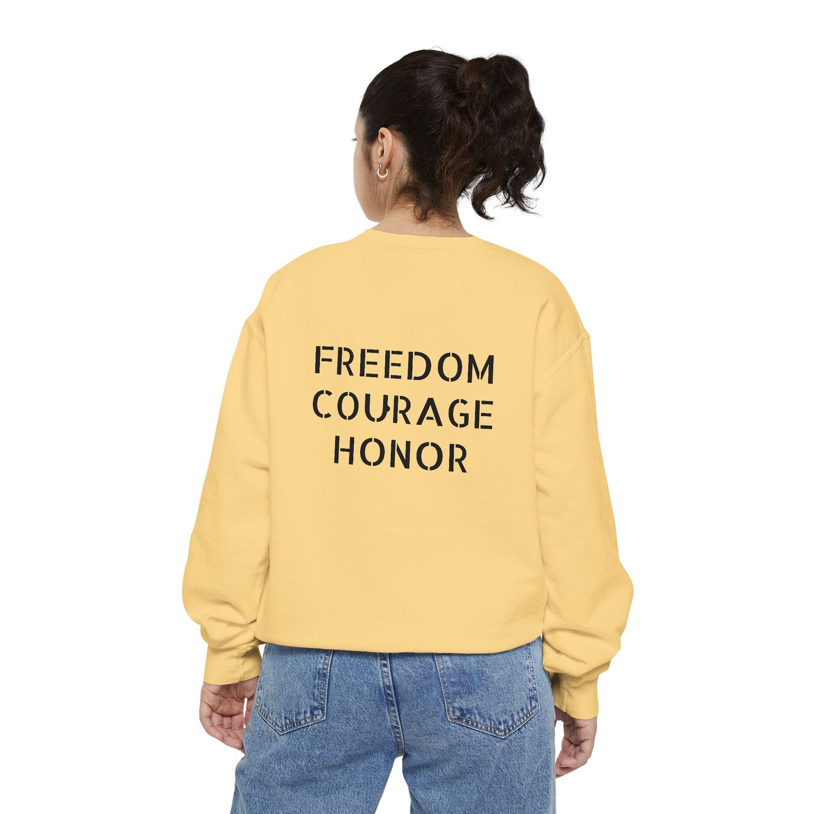 Freedom Courage Honor Sweatshirt - Image 2