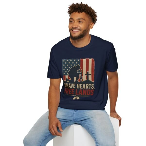 Brave Hearts Free Lands Men Softstyle T-Shirt