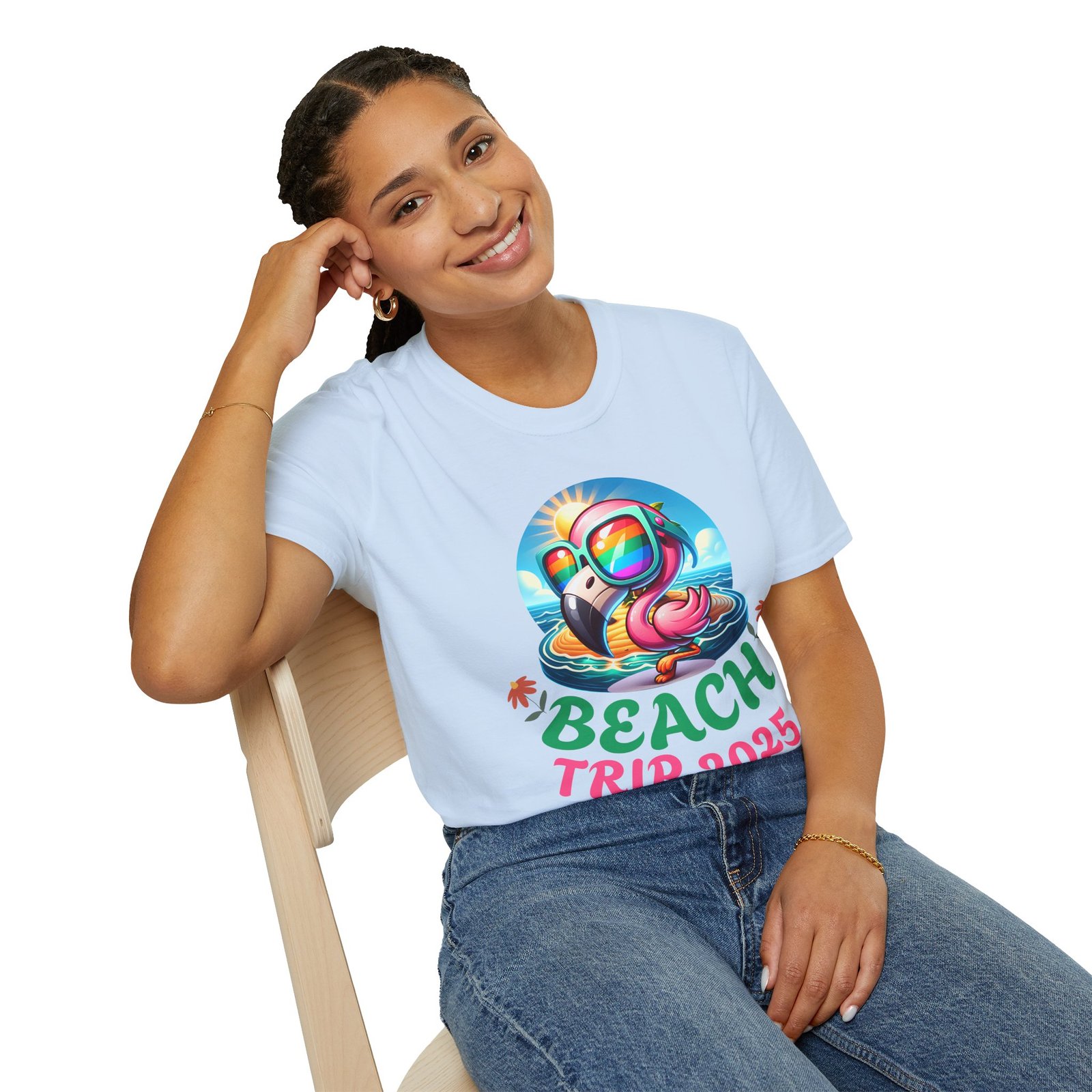 Tropical Beach Trip Tee - Image 9