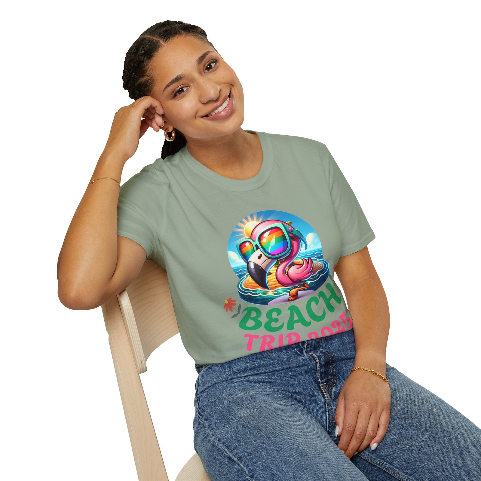 Tropical Beach Trip Tee - Image 7