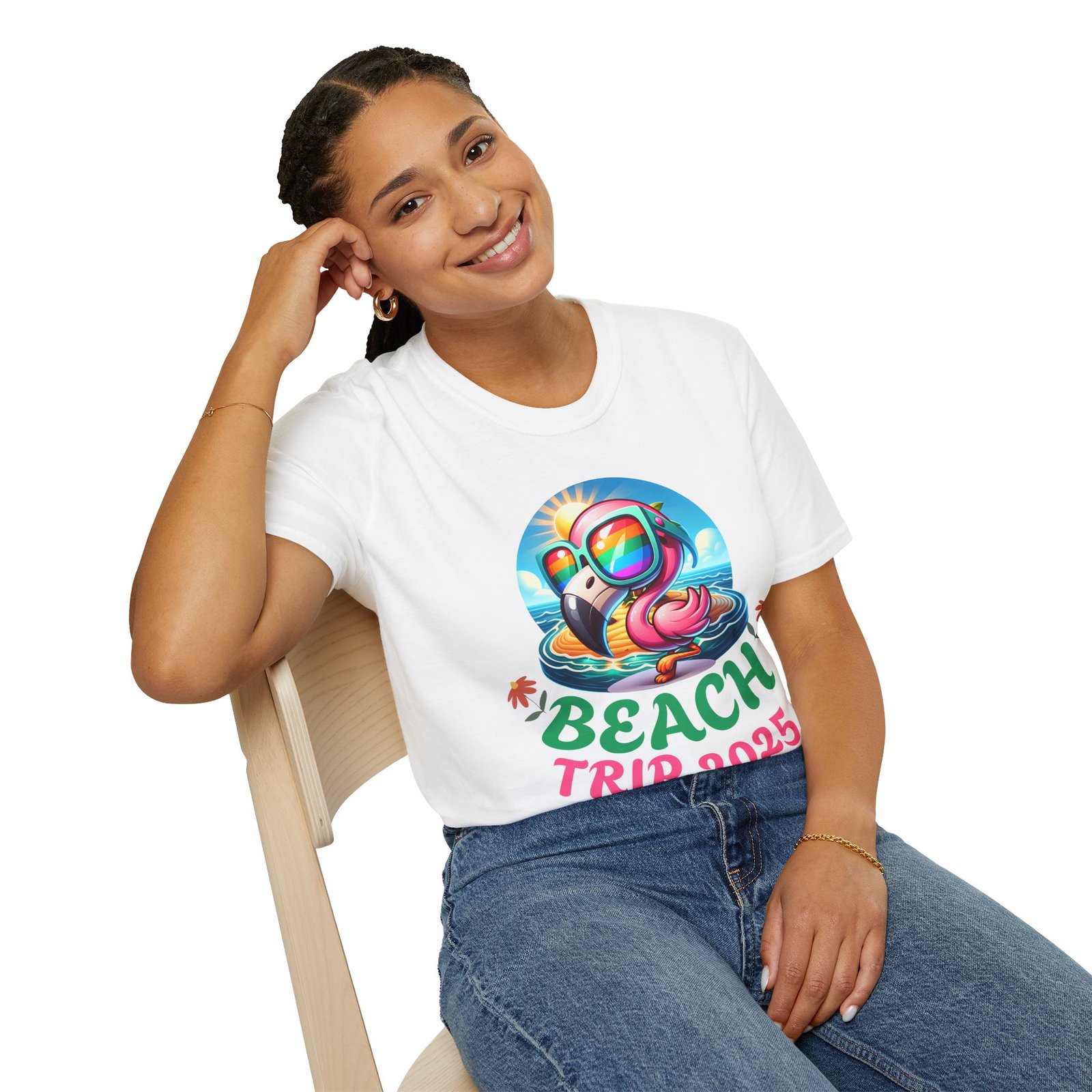 Tropical Beach Trip Tee - Image 3